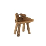 CHAIR ROOT TEAK WOOD NATURAL 80 - CHAIRS, STOOLS